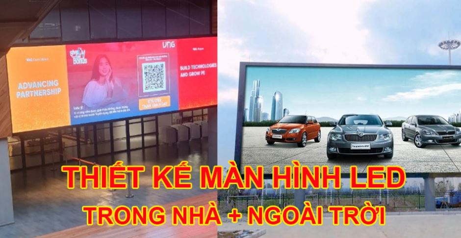 Màn hình led trong và ngoài trời
