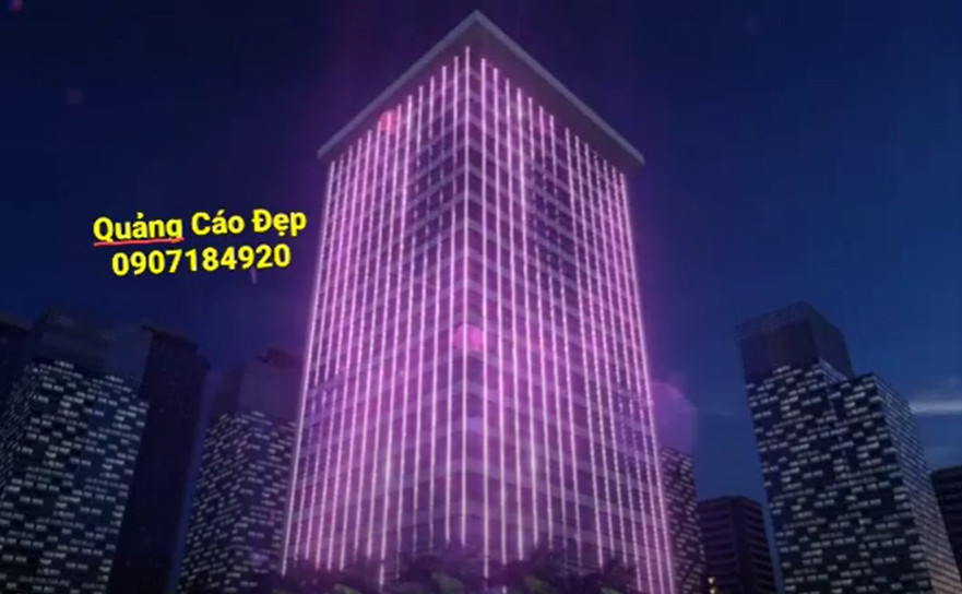 Led Màn Hình P.10 Ngoài trời cho Tòa nhà Cao cấp