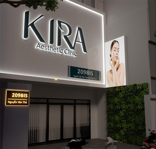 bảng hiệu Nha Khoa KIRA 3