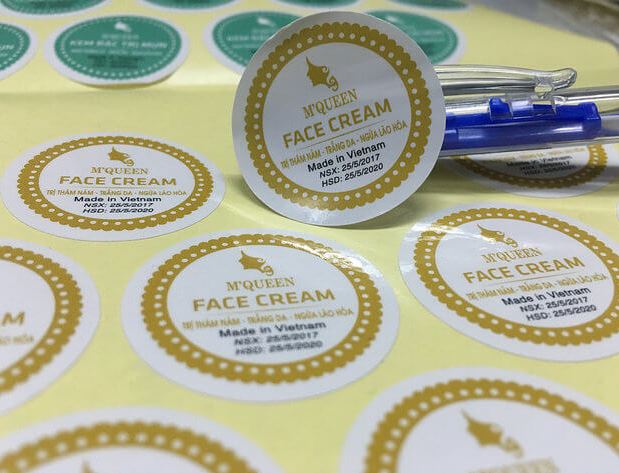 Các loại tem nhãn