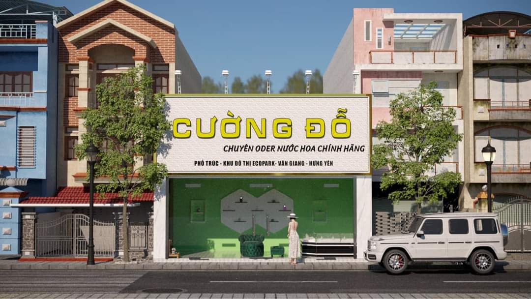 Bảng hiệu Nước Hoa Cường Đỗ