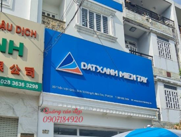 Bảng hiệu Quảng Cáo Đất Xanh Miền Tây