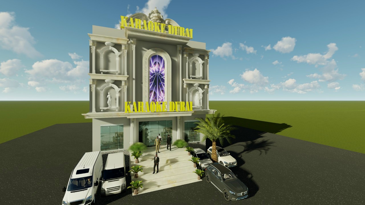 Bảng hiệu Karaoke DuBai