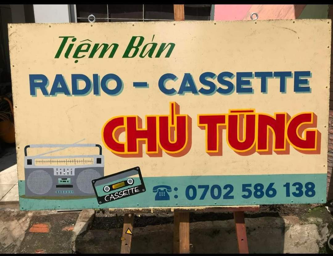 Bảng hiệu Quảng cáo Vẽ kiểu xưa