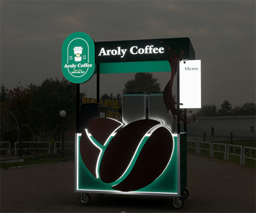 XE CAFE MANG DI AROLY