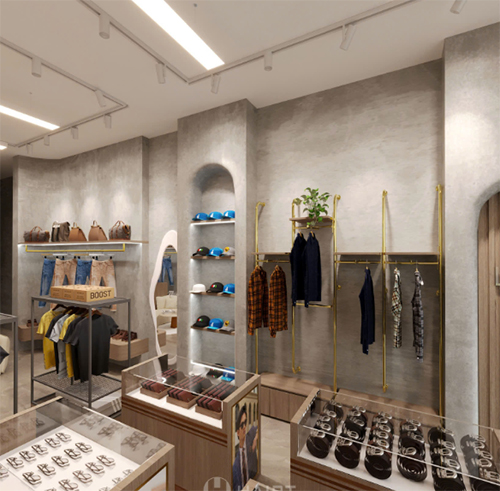 thiết kế Shop thời Trang Nam 4